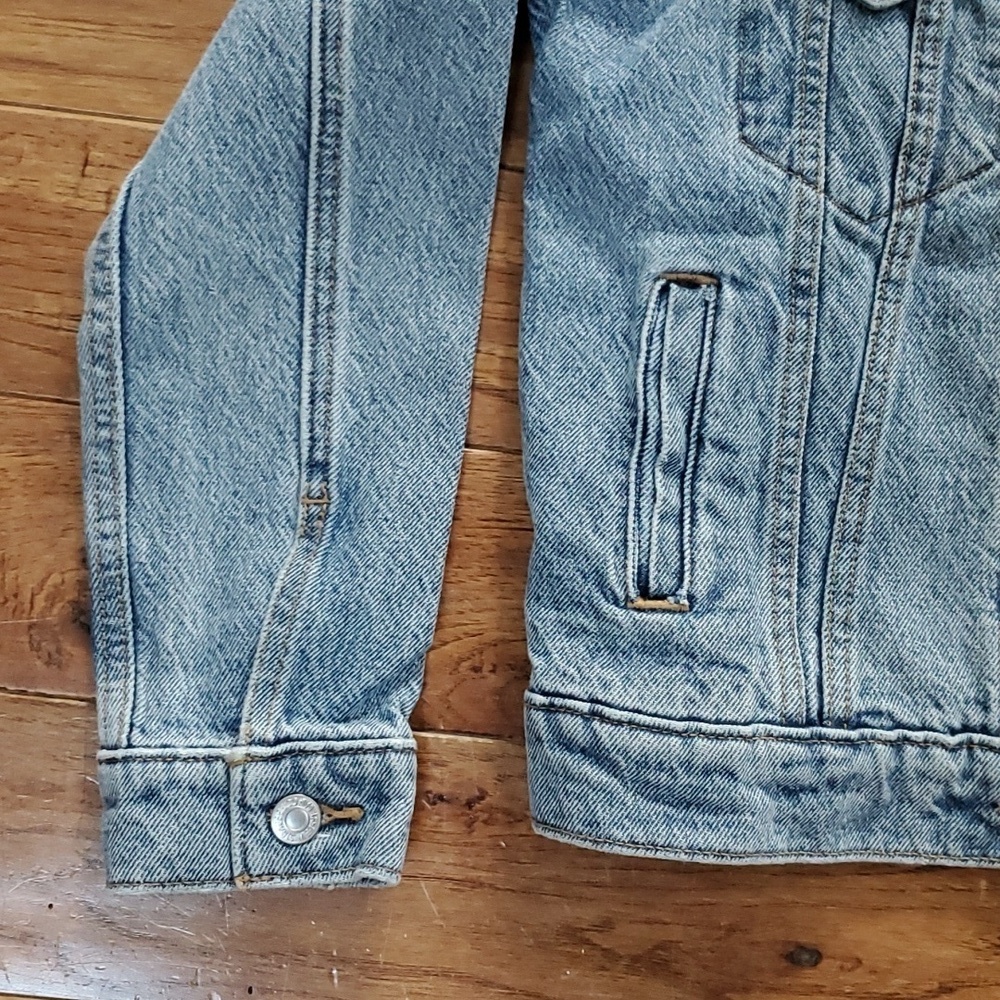Levi' Ex Boyfriend Trucker Denim Jean Jacket - Picture 3 of 11